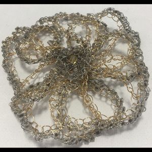 Lisa Toland metal crochet pin